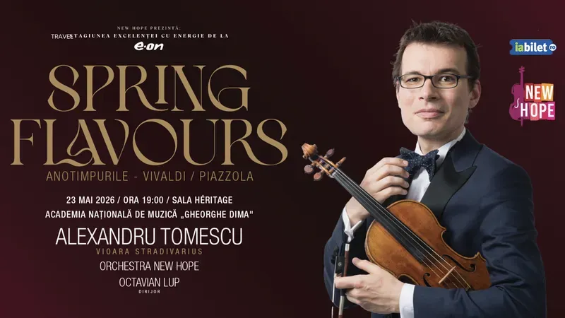 Cluj-Napoca: Spring Flavors – Alexandru Tomescu și vioara Stradivarius