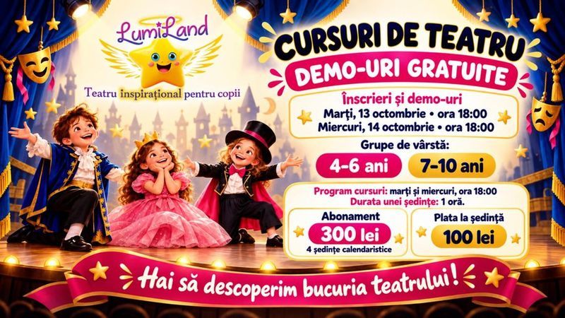 Cursuri de teatru LUMIDA