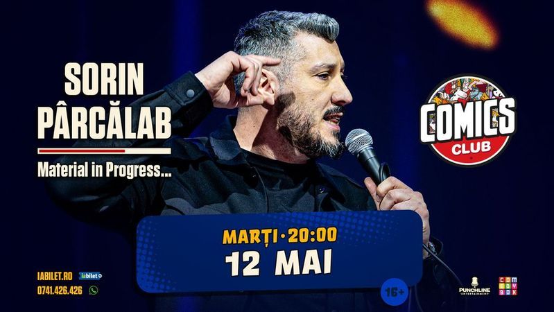 Sorin Pârcălab - Work In Progress 2 la ComicsClub!