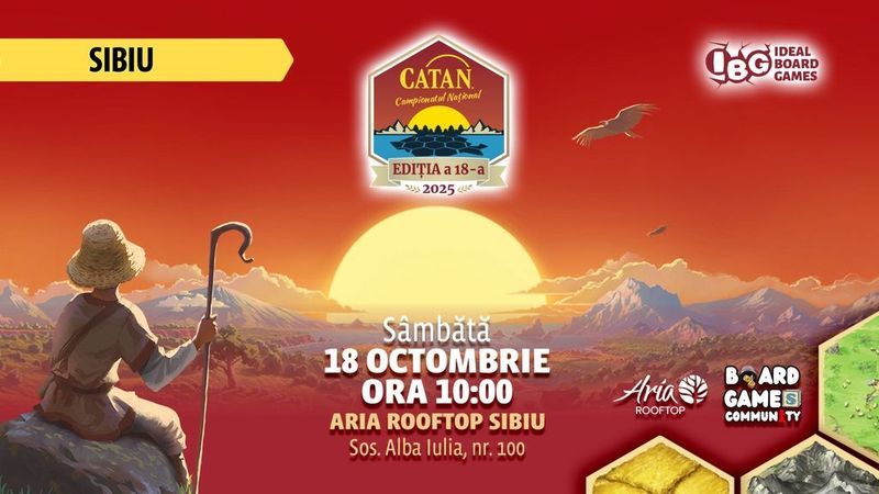 Sibiu: Catan Etapa Locala 2025 - Boardgame