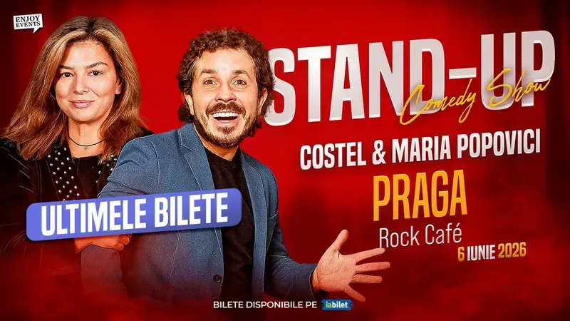 Praga: Maria & Costel | Stand-up Comedy Show