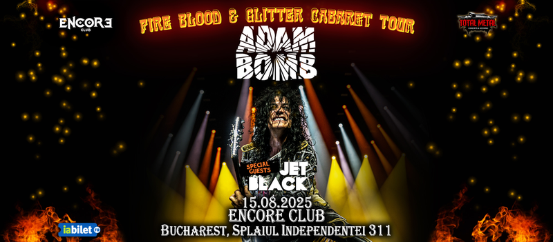 Adam Bomb live in Encore - Fire Bomb And Glitter Cabaret Tour
