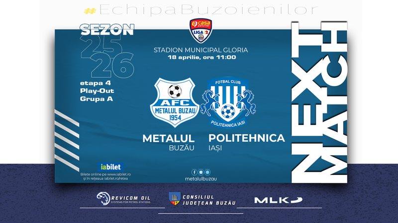 Metalul Buzău – Politehnica Iași