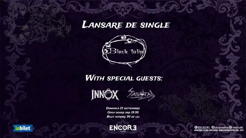 Concert Black Tulip / Innox / Sabotaj