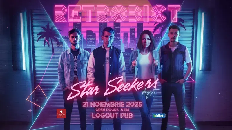 Baia Mare: Retrodict - Star Seekers • Log Out