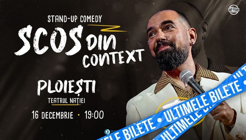 Ploiești: Teo - Scos din context | Stand Up Comedy Show