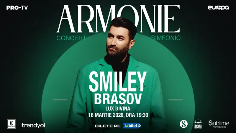 Brasov: Smiley - Armonie - Concert Simfonic
