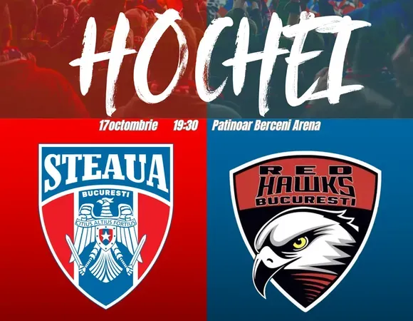 Hochei: CSA STEAUA București - Red Hawks București | 17 octombrie