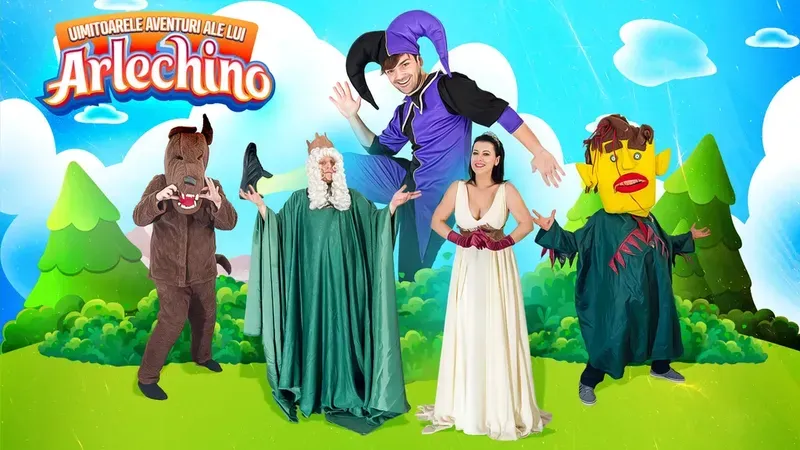 Brasov: Uimitoarele aventuri ale lui Arlechino