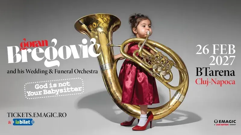 Cluj-Napoca: Goran Bregović and his Wedding & Funeral Orchestra