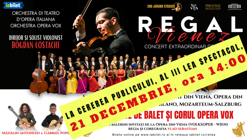 Iasi: Regal vienez - Concert Extraordinar de Craciun - Show 3