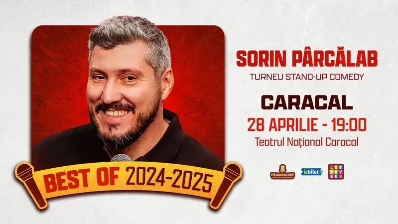 Caracal: Stand-Up Comedy Best Of 2024 & 2025 cu Sorin Pârcălab