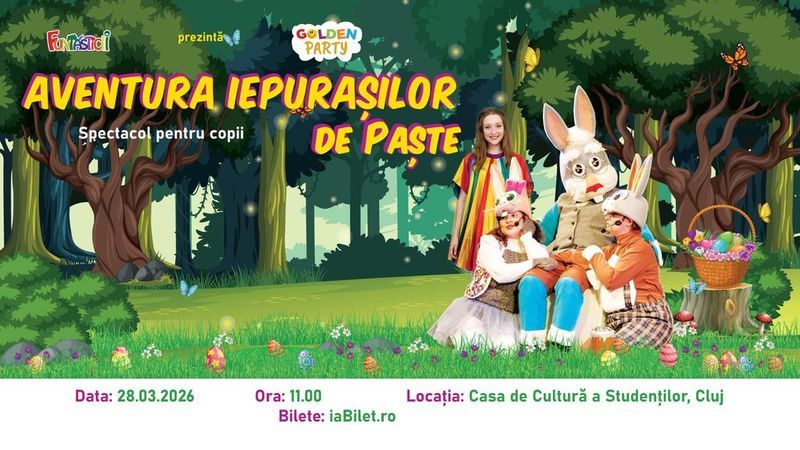 Cluj-Napoca: Aventura Iepurasilor de Paste