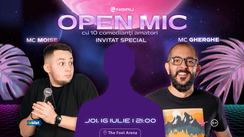 Costinești: The Fool Arena - Open Mic: MCs Gherghe & Moise