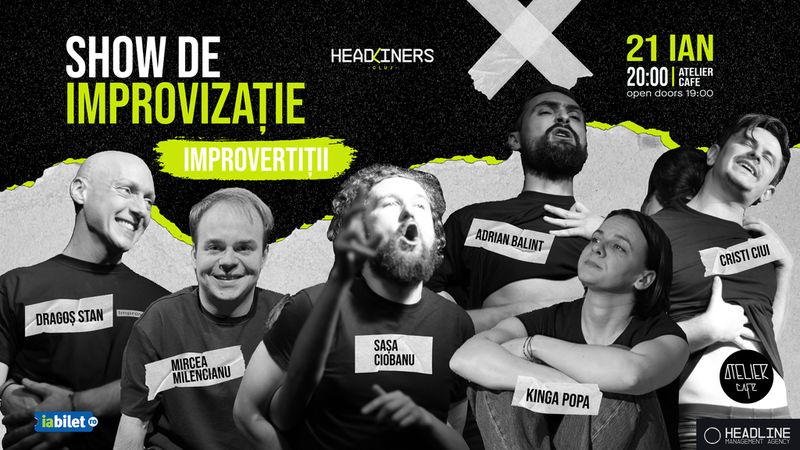 Cluj-Napoca: Show de Improvizație - Improvertiții