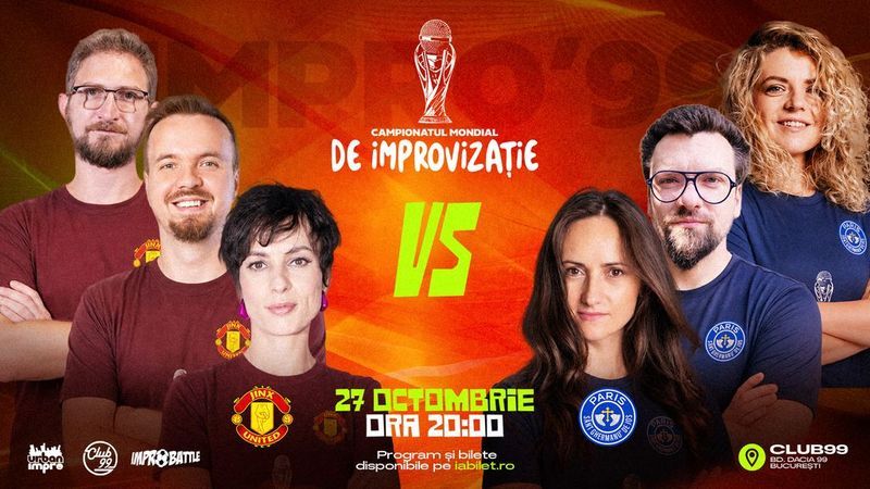 Jinx United vs. Paris Sânt Ghermanu de Jos | Sferturi Meci 4 | Impro Show la Club99