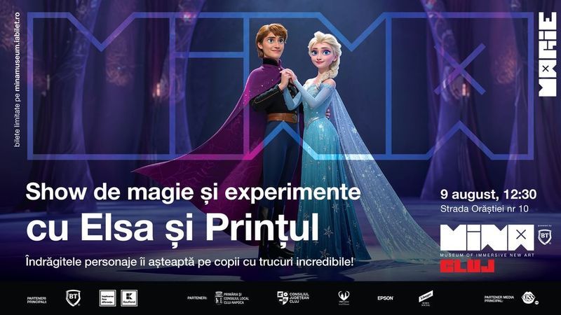 Show de Magie și Experimente cu Elsa și Prințul