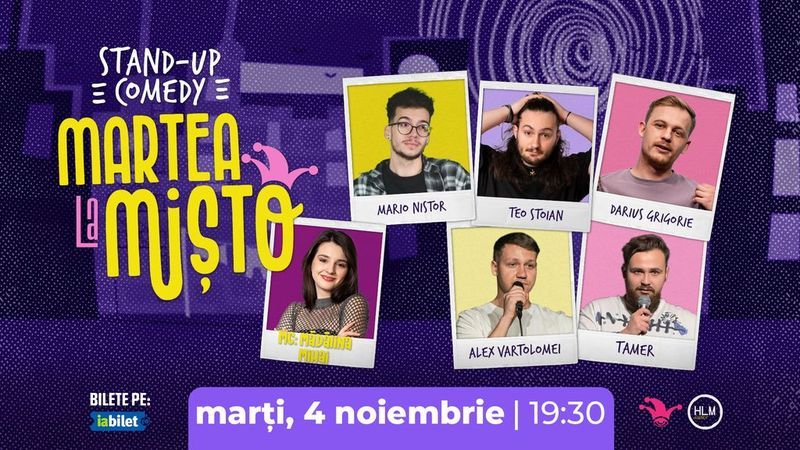 The Fool: Marțea la Mișto cu Mario Nistor, Teo Stoian, Darius Grigorie, Alex Vartolomei și Emanuel Drăguț