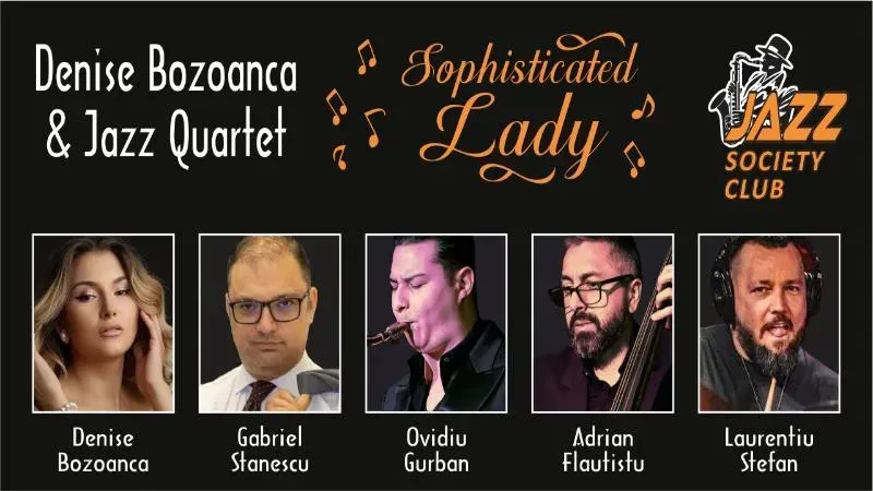 Galati: Denise Bozoanca & Jazz Quartet - " Sophisticated Lady "