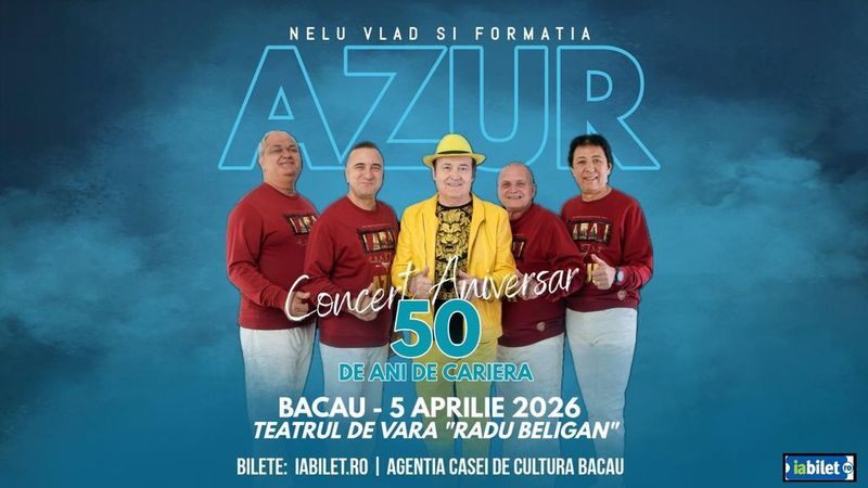 Bacau: "Azur 50" - Concert aniversar