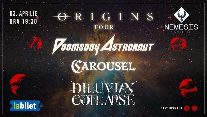 Timisoara: Concert Doomsday Astronaut & Carousel