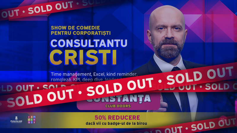Constanta: Consultantu Cristi - Show De Comedie pentru Corporatiști