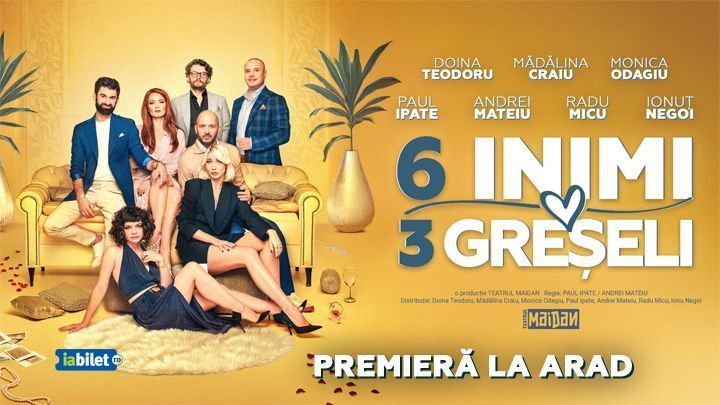 Arad: 6 Inimi, 3 Greșeli - PREMIERA