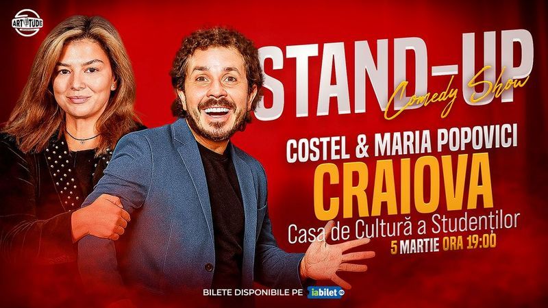 Craiova: Costel și Maria Popovici - Stand Up Comedy Show