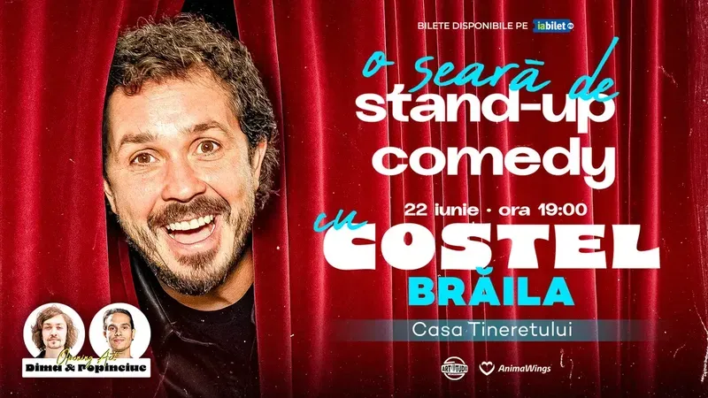 Braila: O seară de stand up comedy cu Costel | Comedy Show