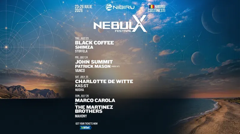 Nibiru: Nebula X Festival feat. Black Coffee, John Summit, Charlotte de Witte, Marco Carola