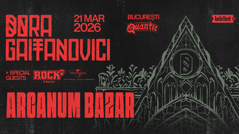 Dora Gaitanovici •  "Arcanum Bazar" - Lansare de album