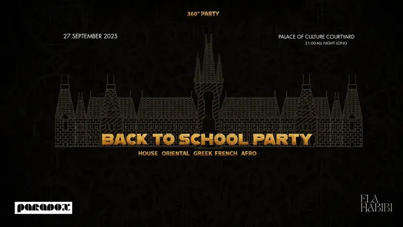 Iasi: Back To School Party by Paradox X Ela Habibi