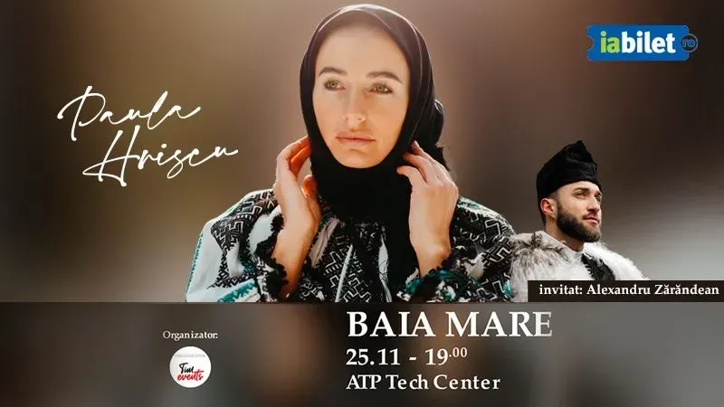 Baia Mare:Concert de colinde Paula Hriscu: M-o trimis mama la capre!
