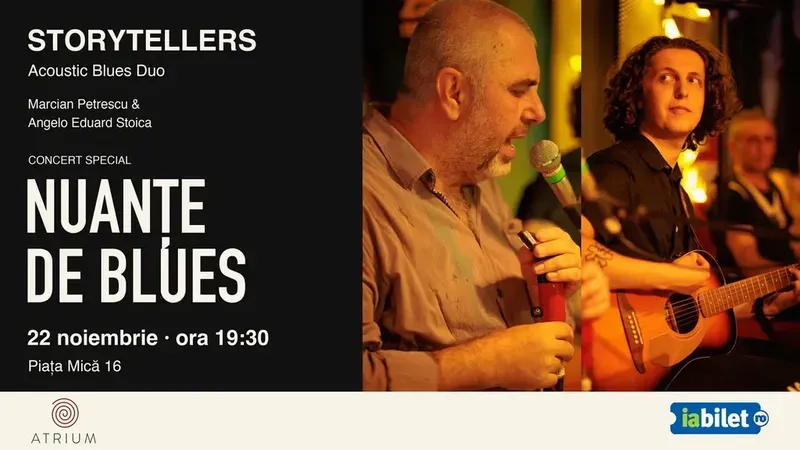 STORYTELLERS Acoustic Blues Duo - Concert Special „Nuante de Blues”