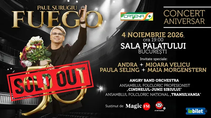 Fuego "50" - Concert Aniversar Paul Surugiu