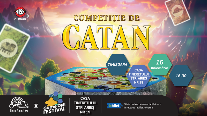Competiție Catan x Game ON! Festival