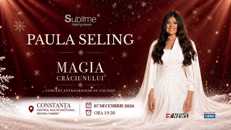 Constanta: Paula Seling - “Magia Crăciunului"