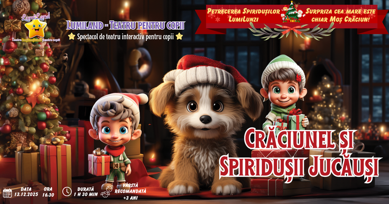 LumiLand - Crăciunel și spiridușii jucăuși