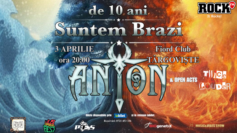 Targoviste: ANTON - de 10 ani Suntem Brazi - Turneu Aniversar