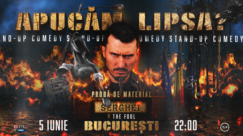 Stand-Up Comedy politic cu Serghei - Probă de material