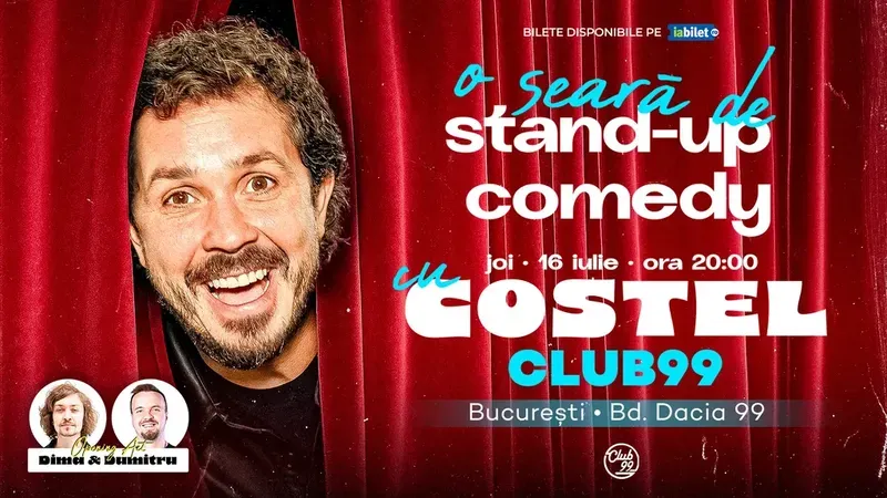 O seara de stand up comedy cu Costel la Club 99