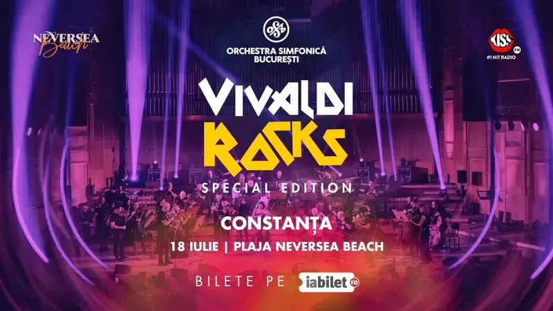 Constanta: Concert Orchestra Simfonică București - Vivaldi Rocks Special Edition – Neversea Nights