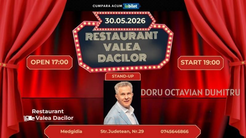 Medgidia: Stand up comedy la Restaurant Valea Dacilor