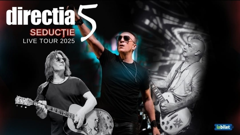 Pitești: Direcția 5 - ”Seductie” Live Tour 2025