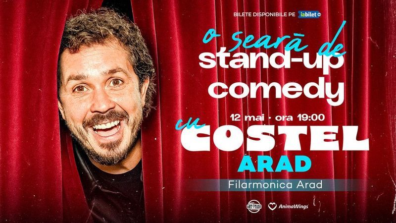 Arad: O seara de stand up comedy cu Costel