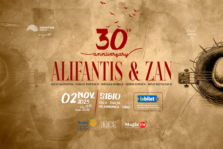 Sibiu: Alifantis & Zan 30 de ani