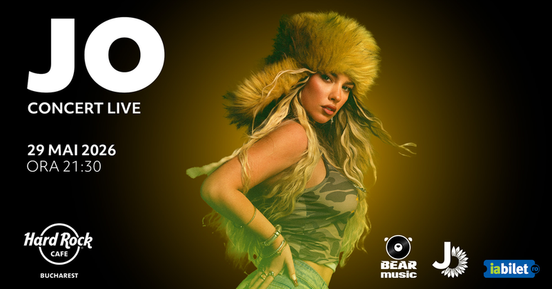 Concert Jo la Hard Rock Cafe
