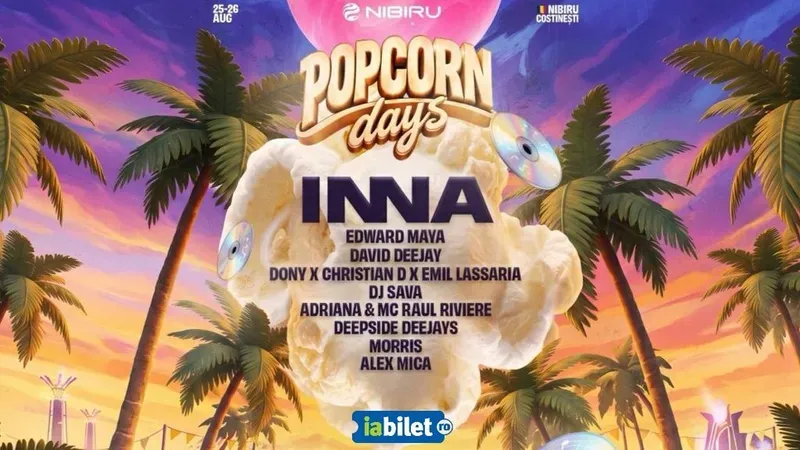 Nibiru: Popcorn Days feat. INNA, Edward Maya, David Deejay & DJ Sava
