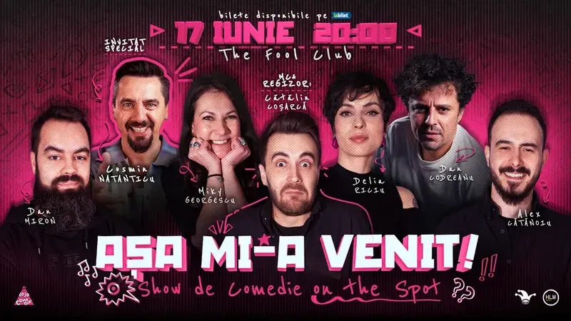 The Fool: Așa mi-a venit! | Show de comedie on the spot