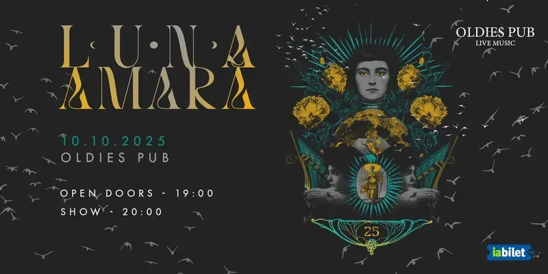 Sibiu: Concert Luna Amara - 25 de ani - concert electric